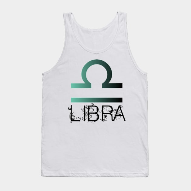 LIBRA SIGN Tank Top by RENAN1989